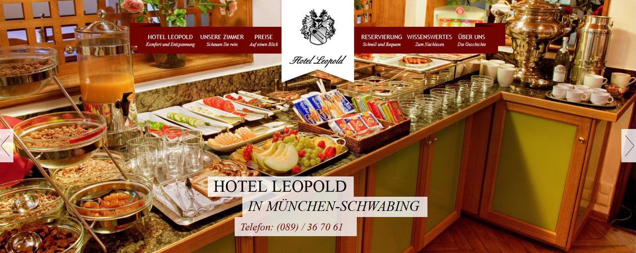 Hotel Leopold Мюнхен Екстериор снимка